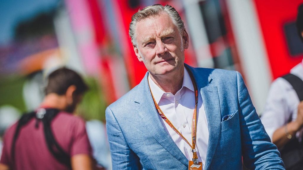 F1-sarjan toimitusjohtaja Sean Bratches kertoi jättisopimuksesta Interregional Sports Groupin kanssa.