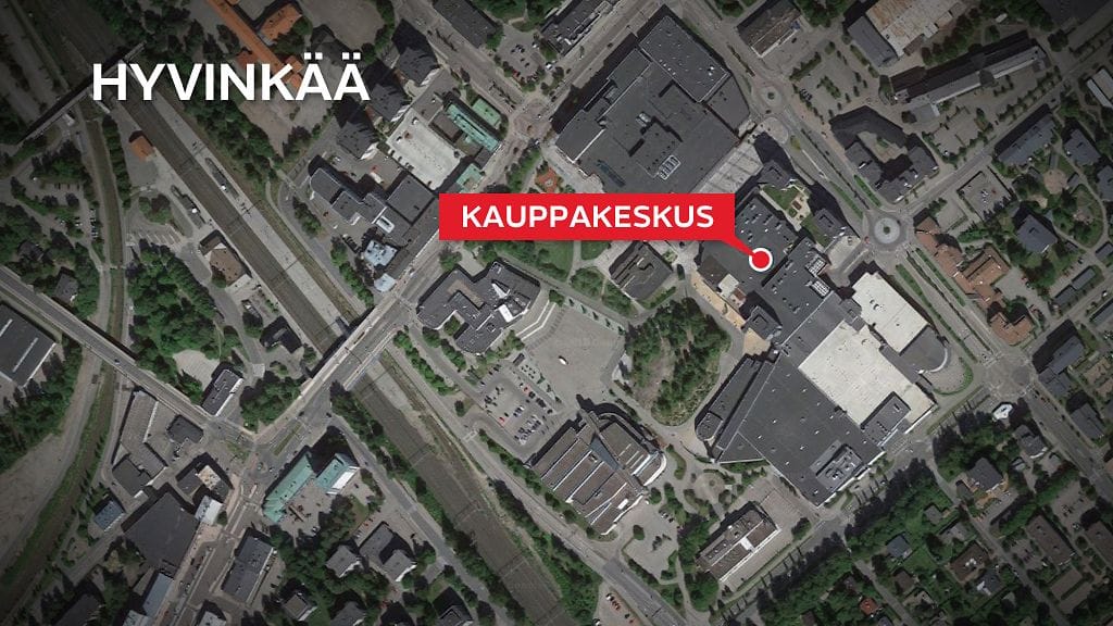 Hyvinkäällä tapahtui eilen alkuillasta puukotus kauppakeskuksen parkkipaikalla.