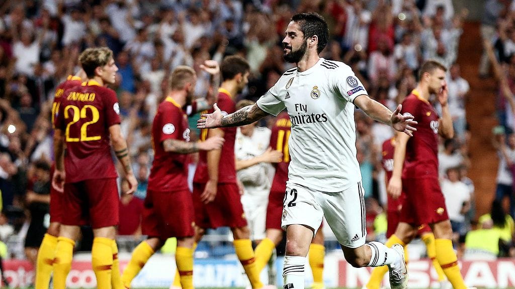 Isco avasi Realin maalihanat keskiviikkona.