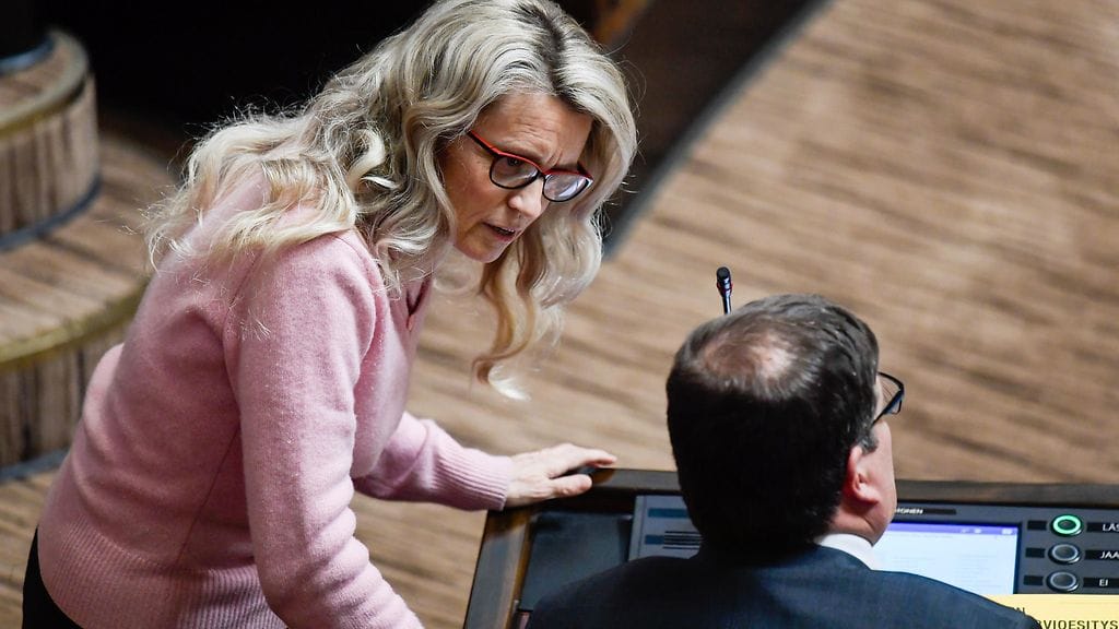 Kristillisdemokraattien kansanedustaja Päivi Räsänen.