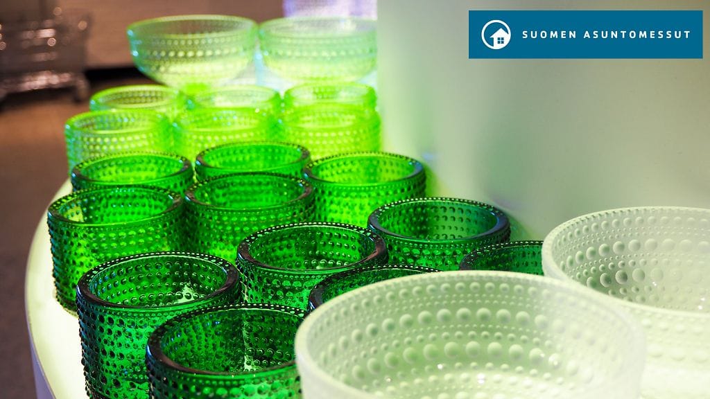 Iittalan lasituotteet ovat osa suomalaista design-historiaa.