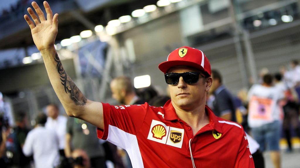 Kimi Räikkönen siirtyy tämän kauden jälkeen Ferrarilta Sauberille.
