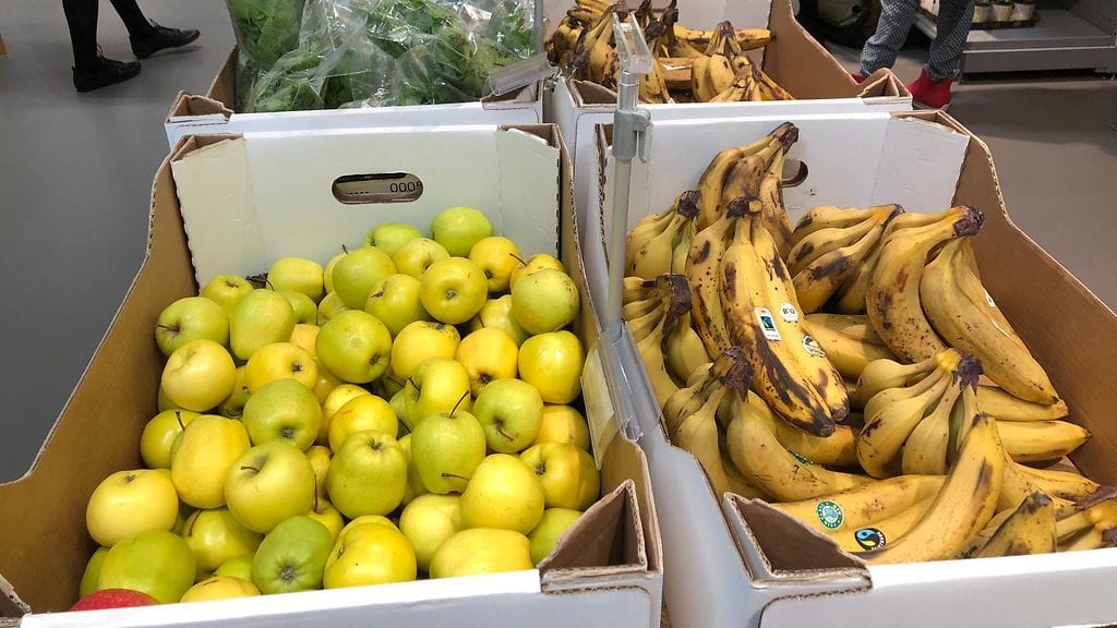Hävikkiruokakauppa, WeFood, hedelmiä