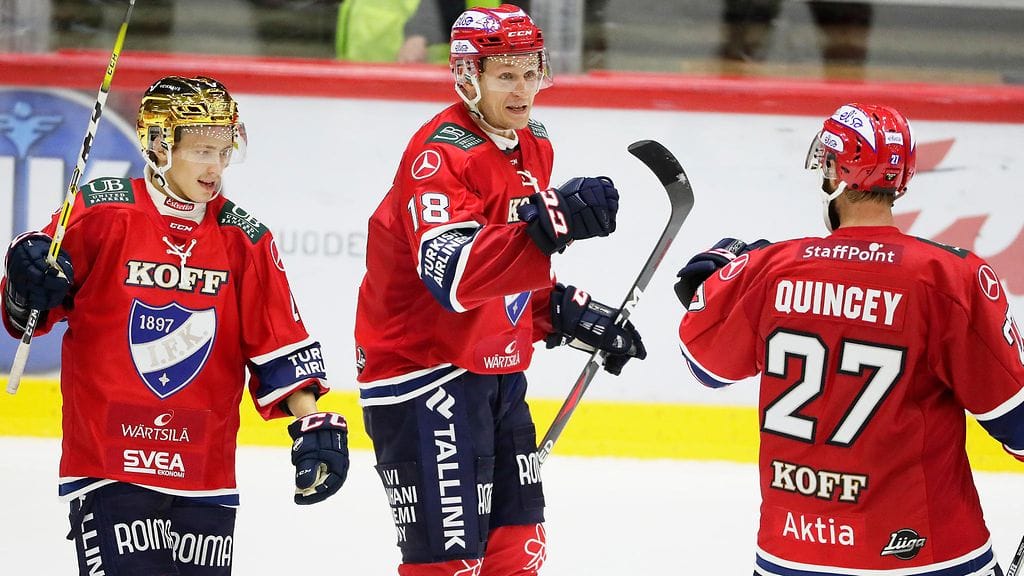 Torstain Liiga-kierroksella HIFK juhli voittoa, kun HPK kaatui lukemin 6-2.
