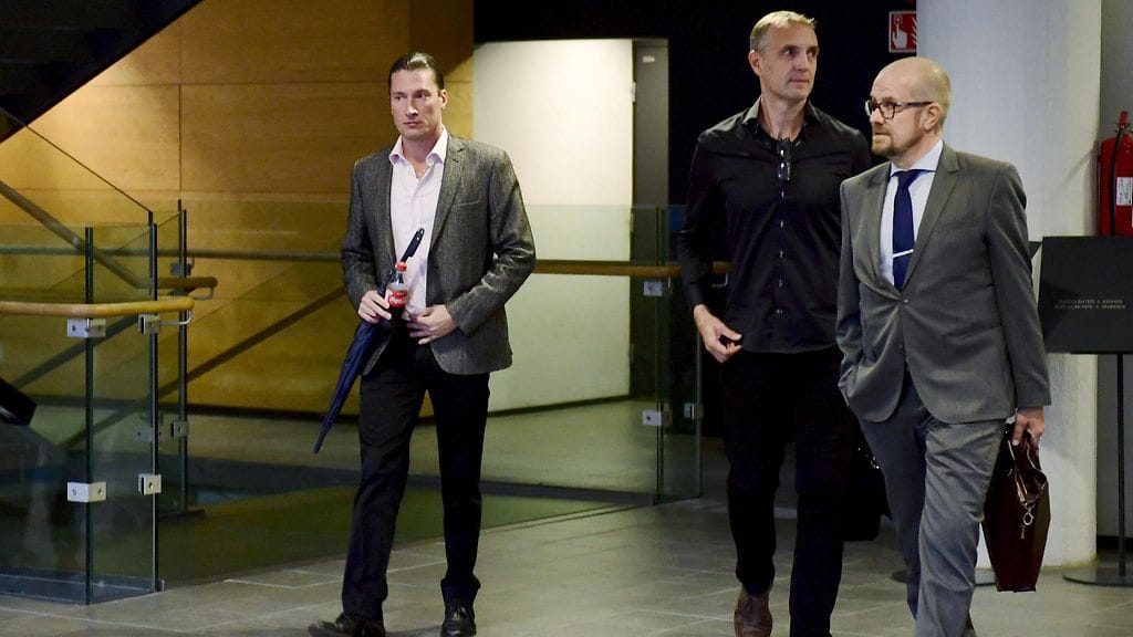 Tomi Metsäketo Helsingin käräjäoikeudessa.