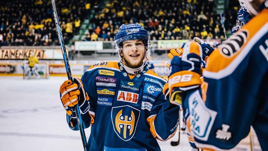 Niko Ojamäki onnistui maalinteossa Pelicansia vastaan.