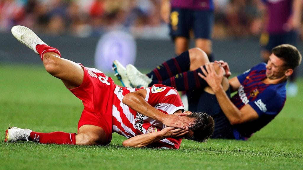 Clement Lengletin puhutti Barcelonan joukkuetta ottelun jälkeen