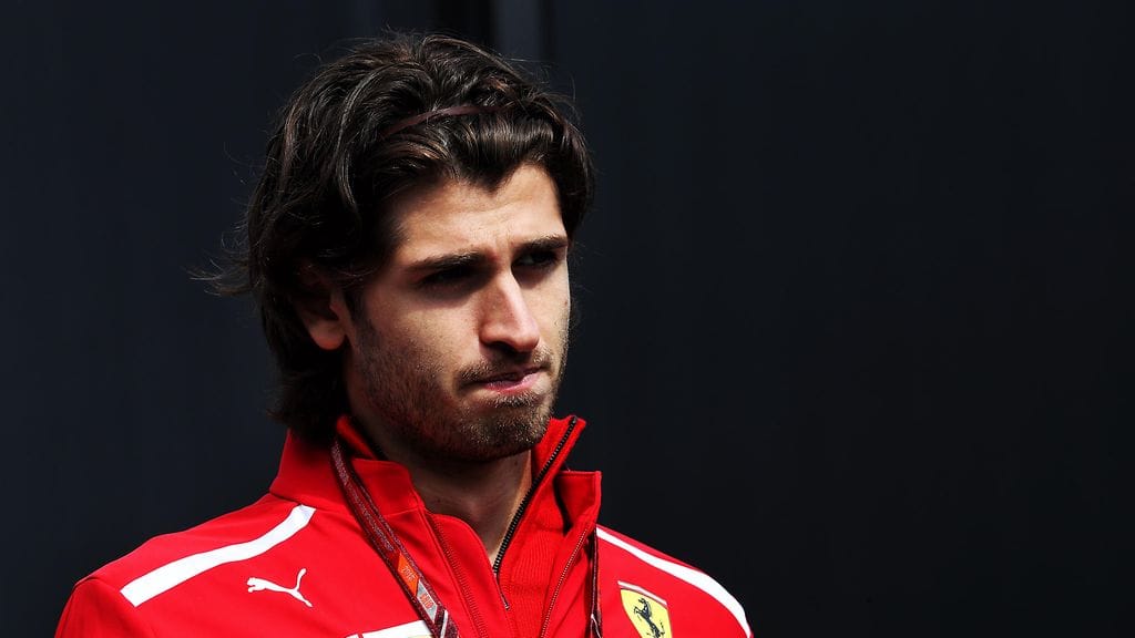 Antonio Giovinazzi on ajanut myös Ferrarin testikuskina.