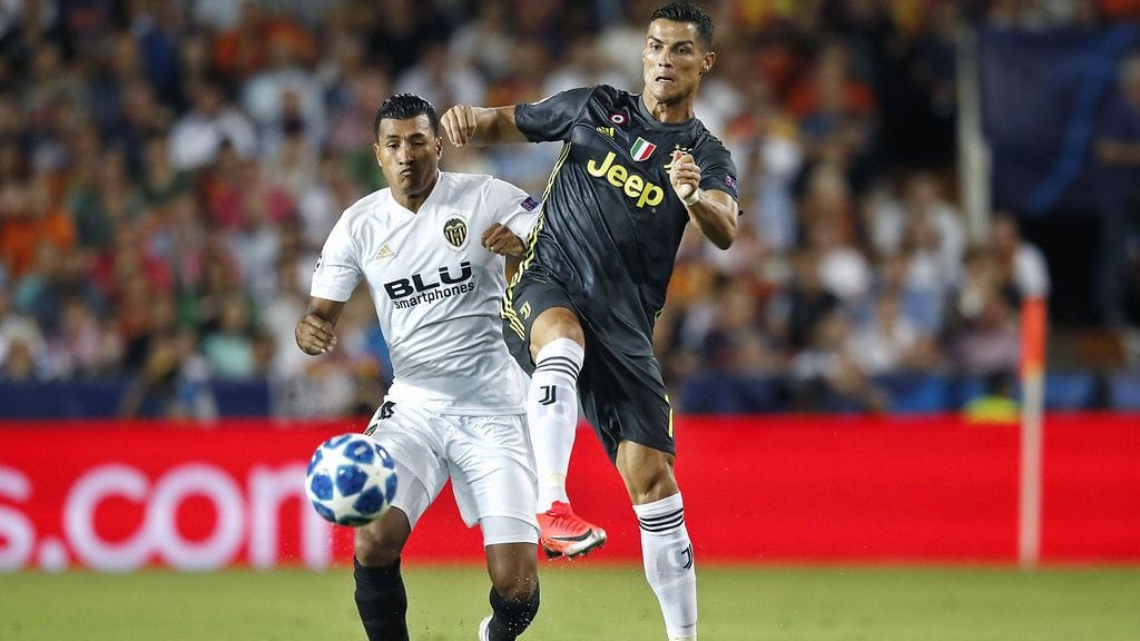 Cristiano Ronaldo ja Jeison Murillo