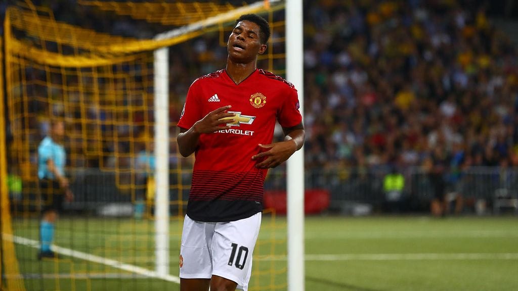 Marcus Rashford on jäänyt vähäisille peliminuuteille Jose Mourinhon alaisuudessa.