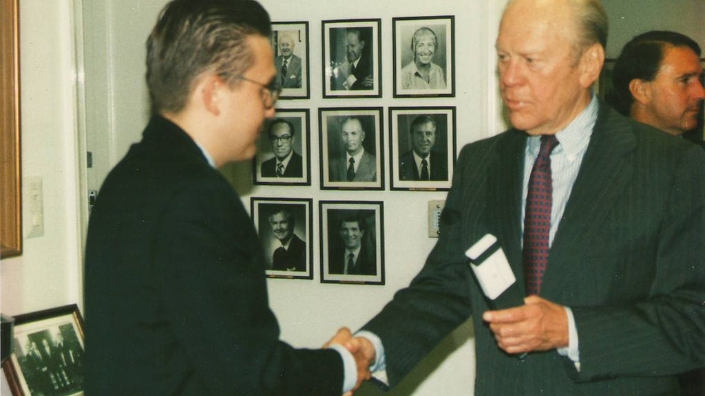 Gerald Ford and Keijo Paajanen