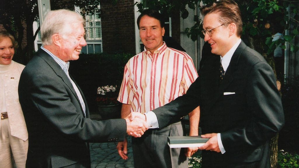 Jimmy Carter and Keijo Paajanen