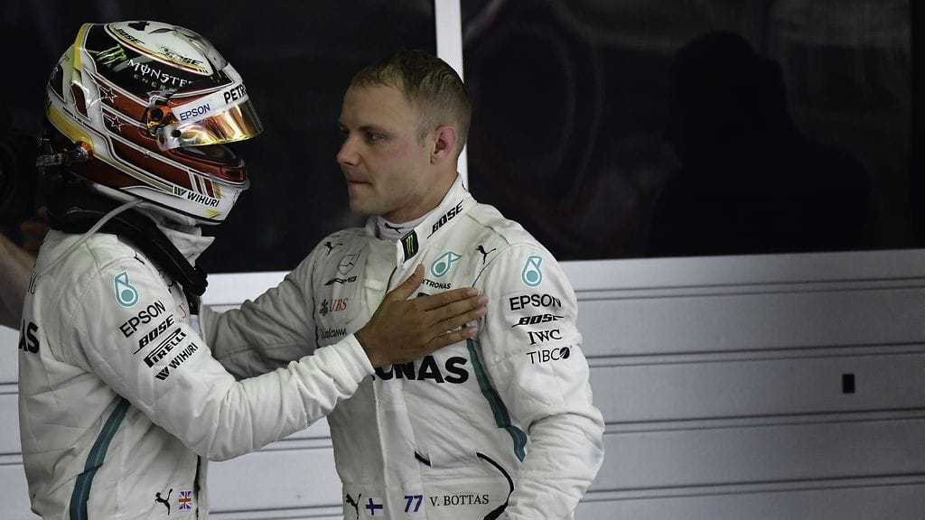 Lewis Hamilton ja Valtteri Bottas