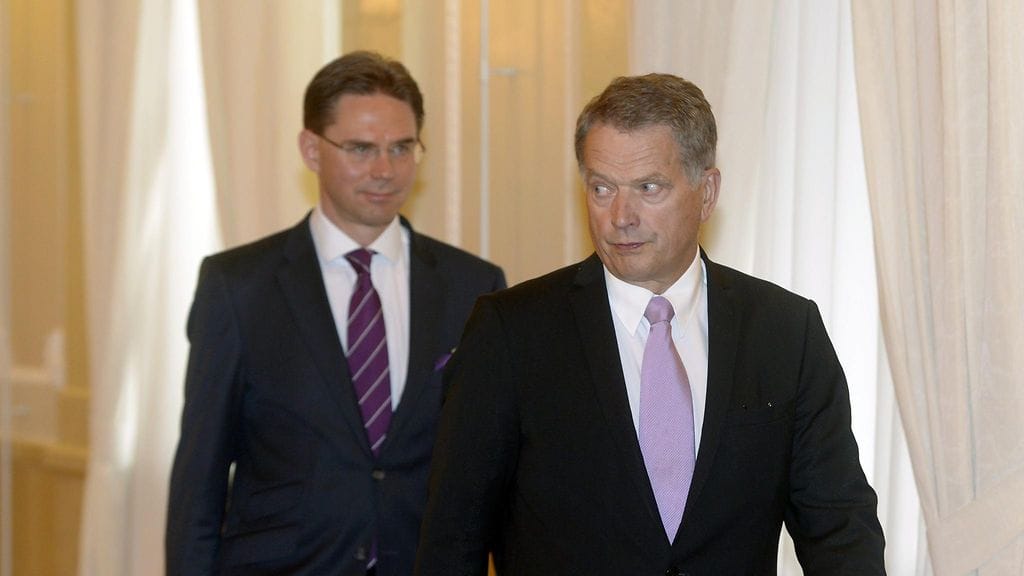 LK OSTETTU Sauli Niinistö Jyrki Katainen