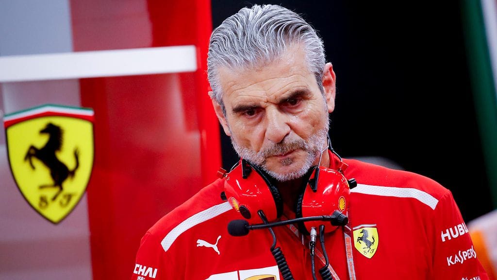 Ferrarin tallipäällikkö Maurizio Arrivabene oli raivoissaan Japanin GP:n aika-ajoissa nähdystä rengassähläyksestä.