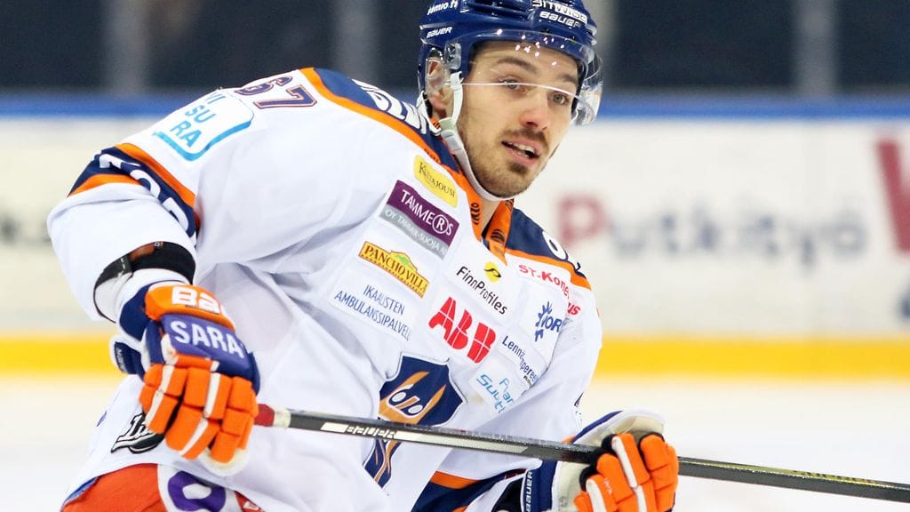 Tomas Zaborsky on ollut tehokkaalla päällä JYPiä vastaan.
