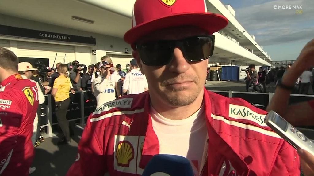 Kimi Räikkönen oli Max Verstappenin kanssa vahvasti eri mieltä siitä, kuka loppupeleissä töpeksi kaksikon välisessä kolarissa Japanin GP:ssä.