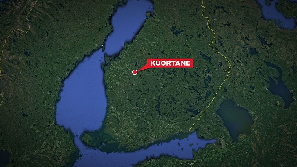 Onnettomuus sattui Kuortaneen lähellä Ruonan ja Salmen välillä.