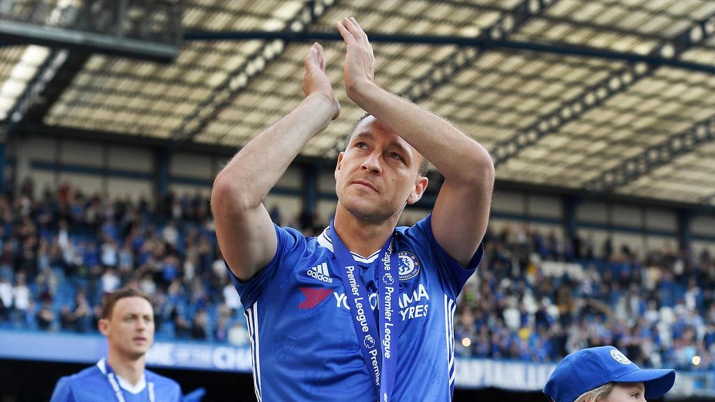 John Terryn upea pelaajaura kesti 23 vuotta.