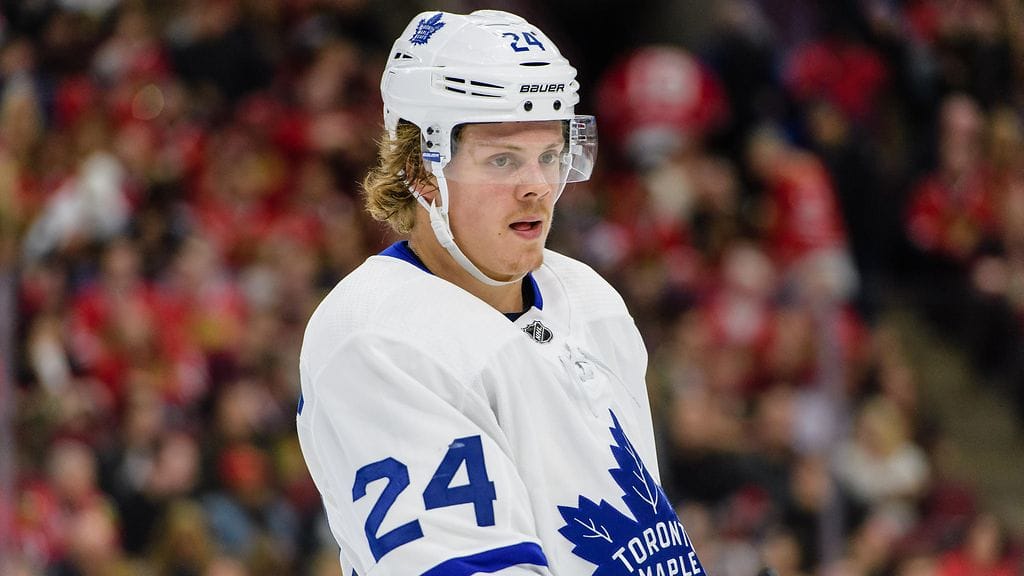 Kasperi Kapanen jatkaa Toronto Maple Leafsin ykkösketjussa.