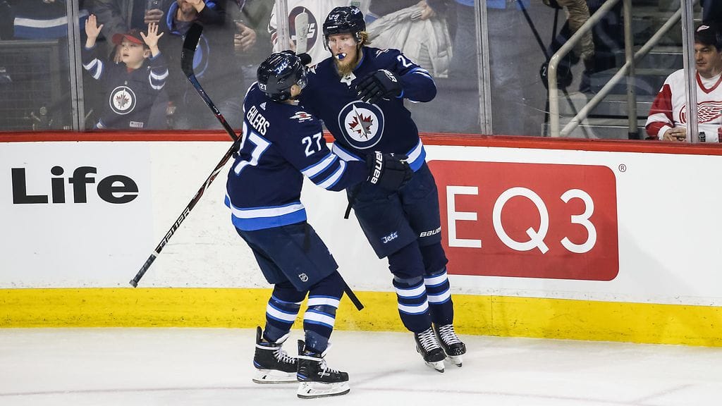 Patrik Laine ja Nikolaj Ehlers istutetaan jälleen samaan ketjuun Winnipeg Jetsin riveissä.