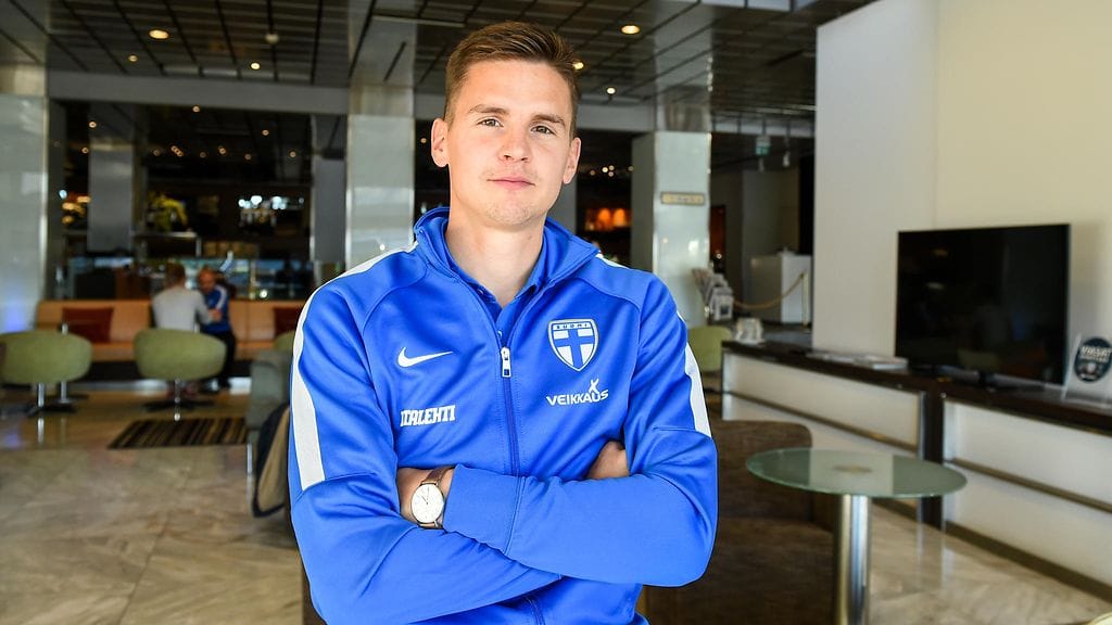 Jukka Raitala on pelannut 36 maaottelua Huuhkaja-paidassa.