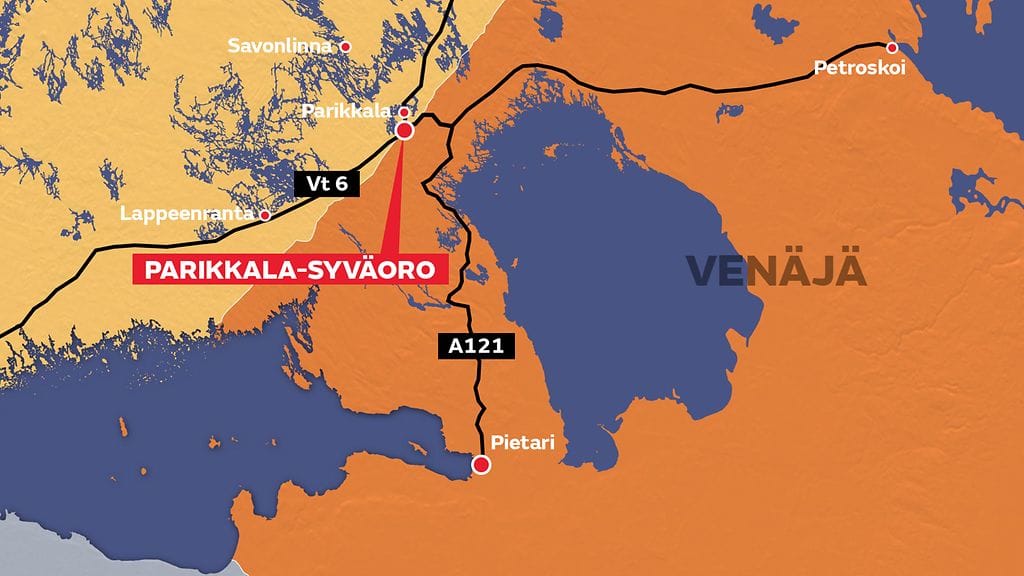 parikkala syväoro kartta