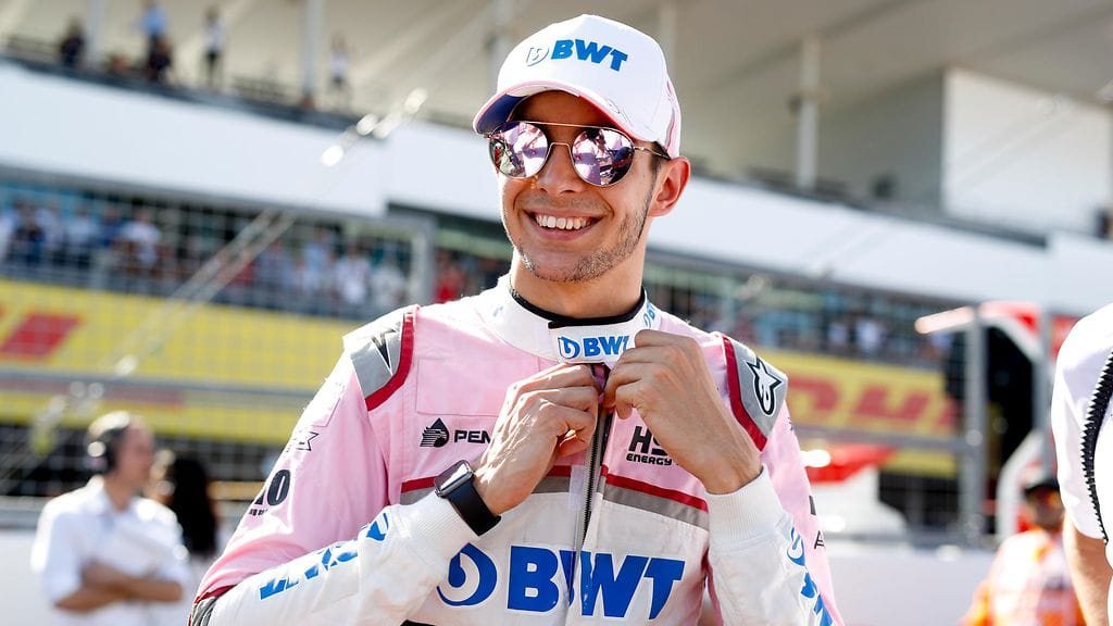Esteban Ocon on vielä vailla tallipaikkaa ensi kaudeksi.