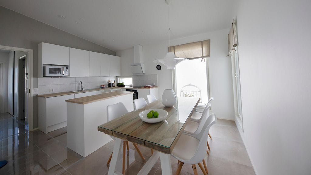 Kuvassa Porin asuntomessujen kohde nro 9 vuonna 2018: Jukkatalon Taimi.