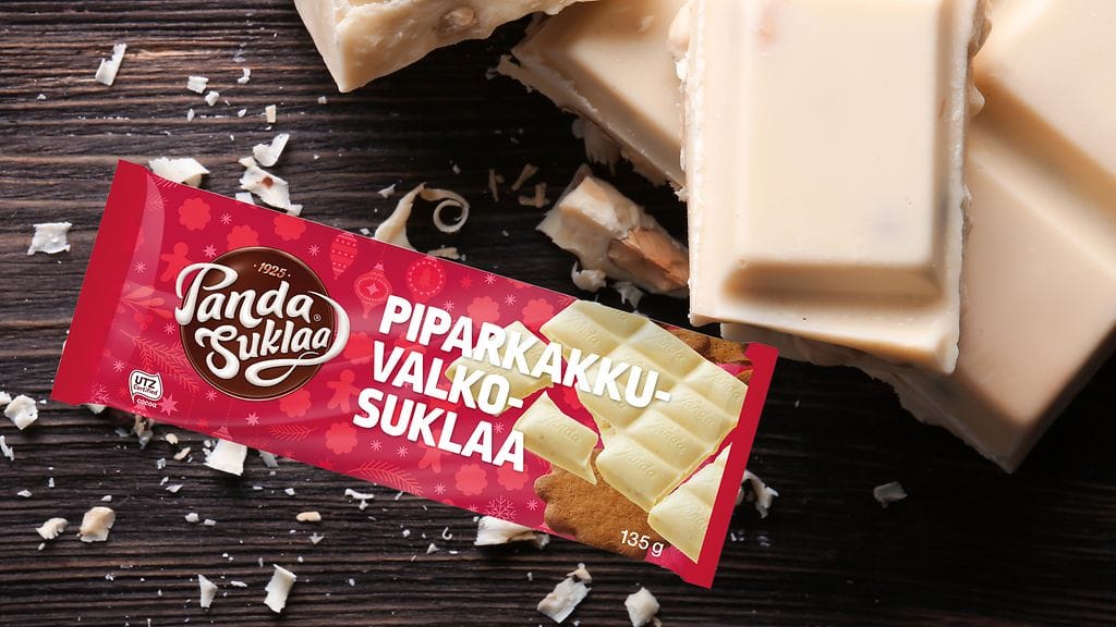 Pandan uutuus yhdistää makean vakosuklaan ja piparin.