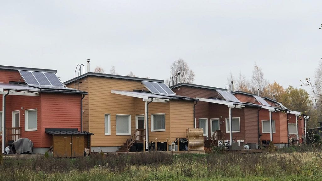 Porvoo, aurinkopaneelit