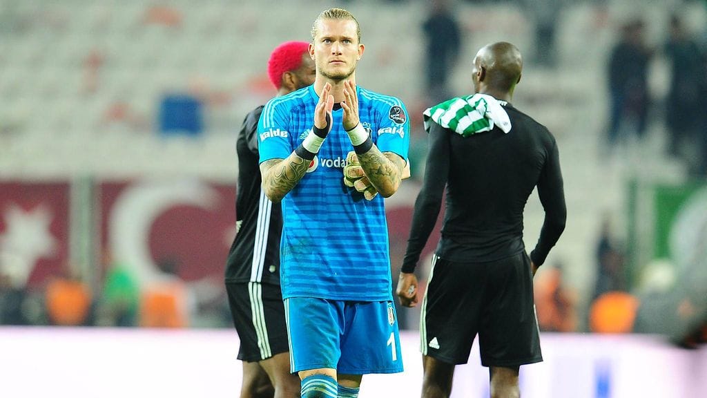 Loris Karius Konyaspor-ottelussa.