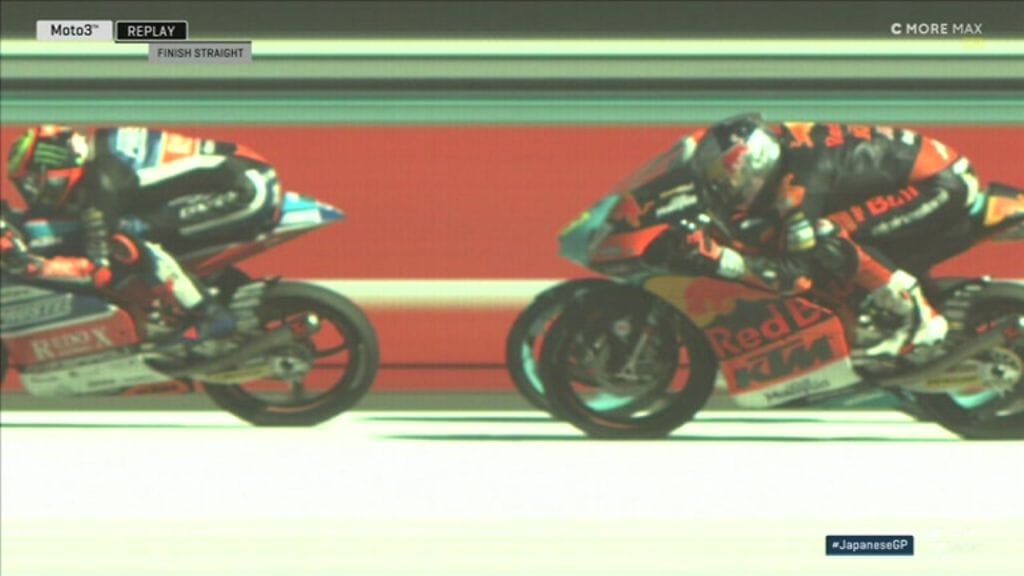 Darryn Binder hävisi Lorenzo Dalla Portalle yhden tuhannesosan.