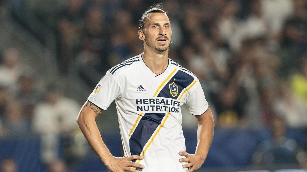 Zlatan Ibrahimovic pelaa Los Angeles Galaxyssä.