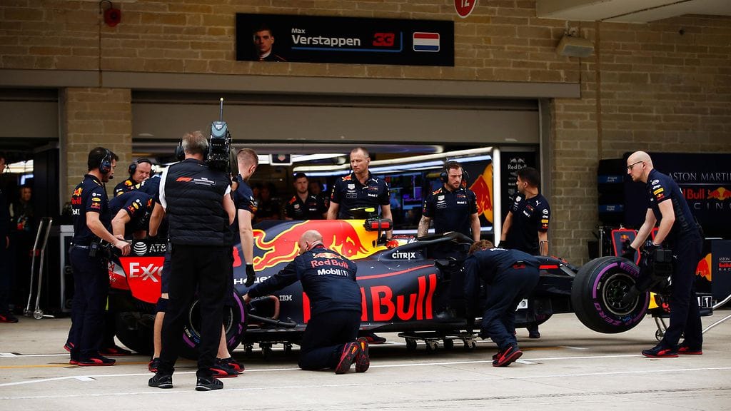 Red Bullin pilttuussa oli yllätysvieras.