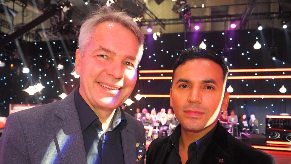 Pekka Haavisto ja Antonio Flores