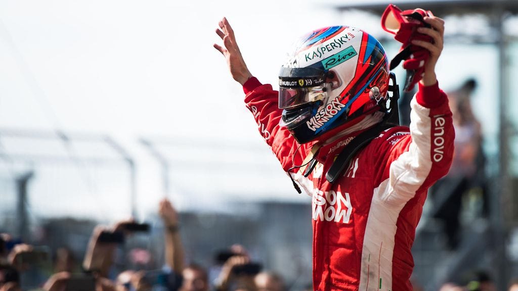 Kimi Räikkönen juhli Austinissa uransa 21. voittoaan.