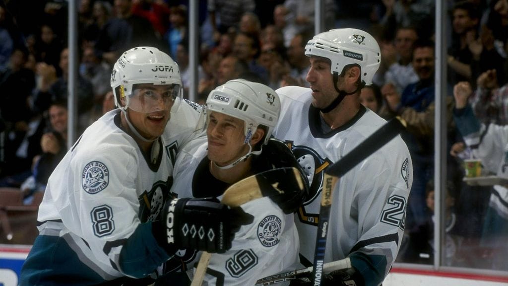 Teemu Selänne Paul Kariya