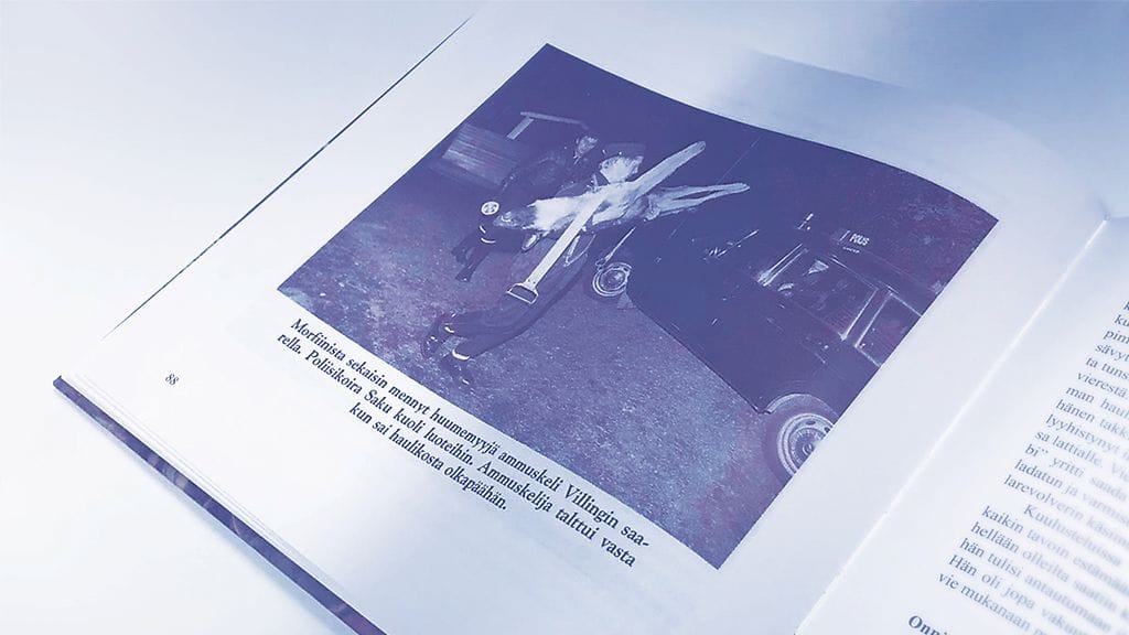 poliisikoira kirjasta