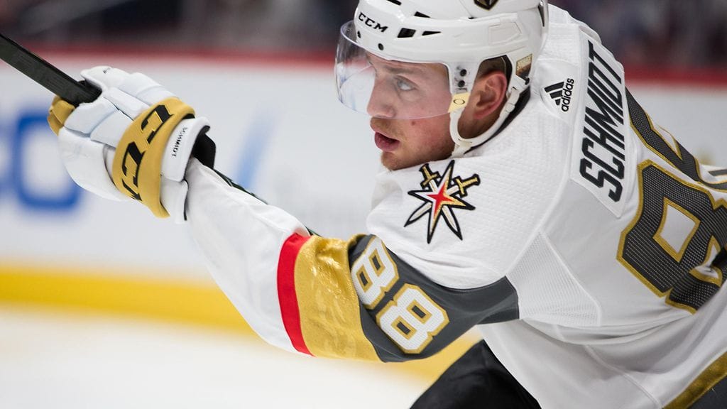Nate Schmidt allekirjoitti yli 30 miljoonan euron arvoisen jatkosopimuksen Vegas Golden Knightsin kanssa.