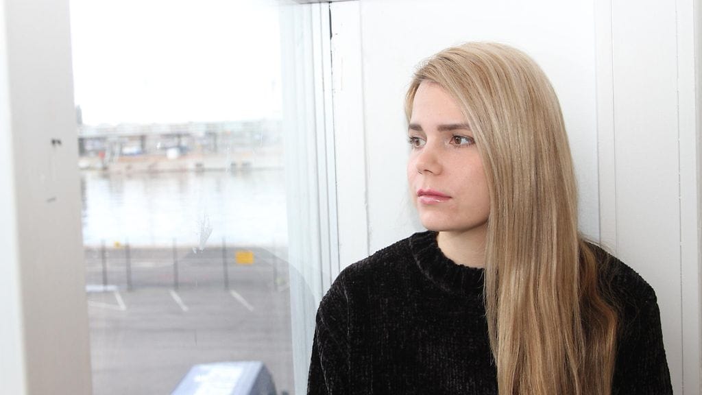 Lauren Lehtinen yllättyi suoran lähetyksen kiireestä.