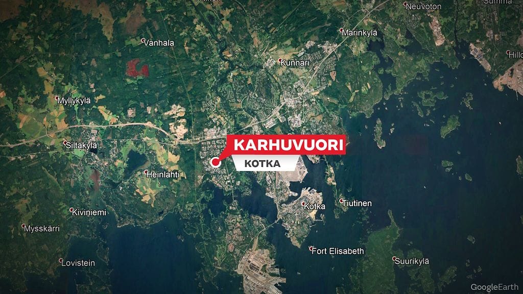 karhuvuori kotka kartta