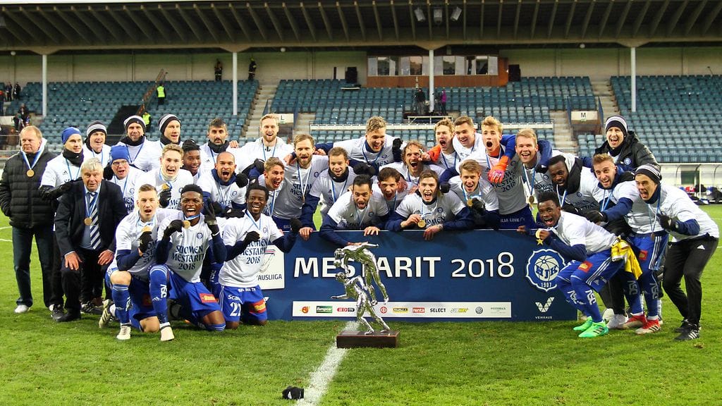 HJK on Veikkausliigan mestari mallia 2018.
