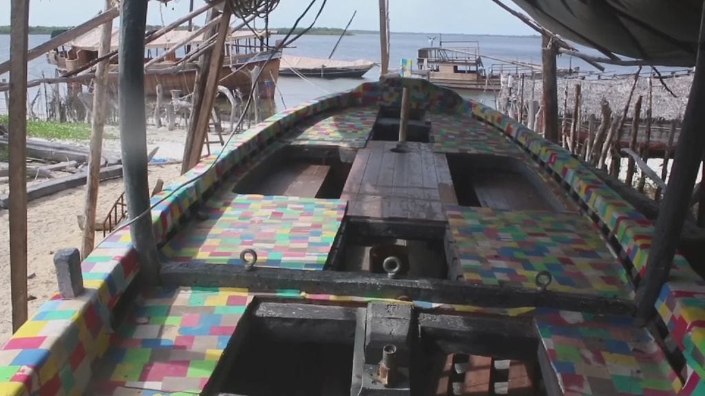 Muovivene, muoviongelma, Kenia, Lamu