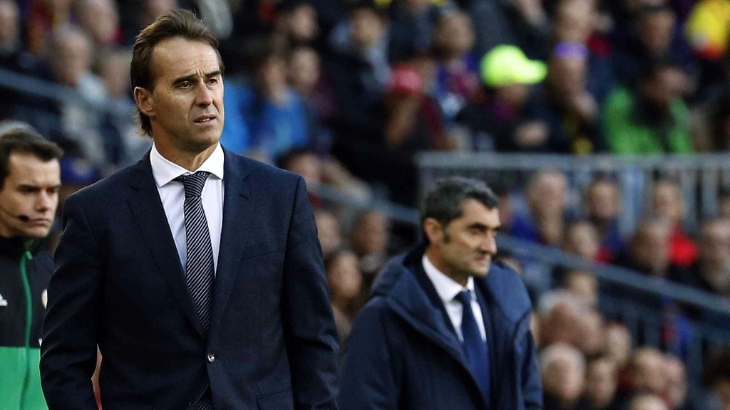 Julen Lopetegui ja Ernesto Valverde
