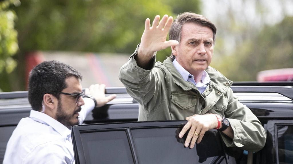 Brasilian presidentti Jair Bolsonaro.