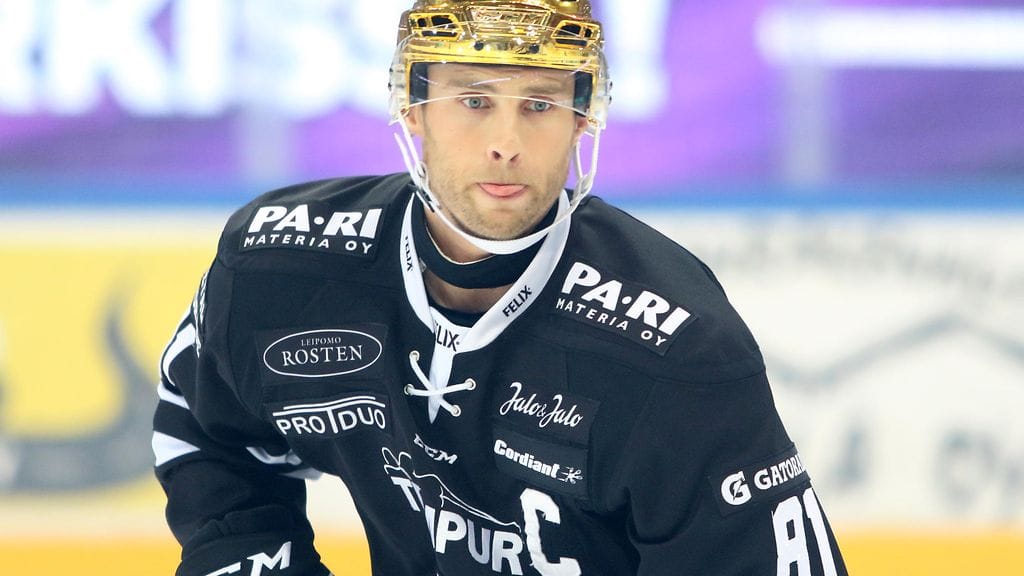 Ilari Filppula teki kauden seitsemännen maalinsa Tampereella.