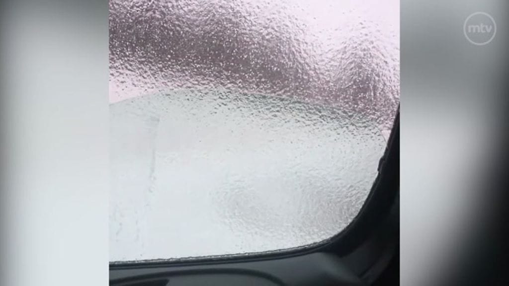 Jäätävä sade Pyhätunturilla