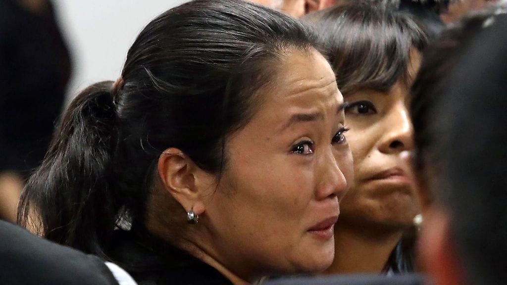 Perussa oppositiojohtaja ja ex-presidentin tytär Keiko Fujimori on pidätetty kolmeksi vuodeksi korruptiotutkintaan liittyen.