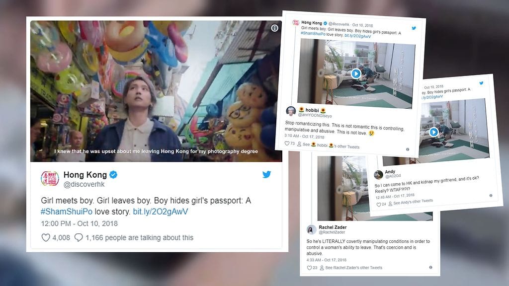 Hong Kongin matkailumainos "Treasures of the Heart" on kerännyt paljon kritiikkiä.